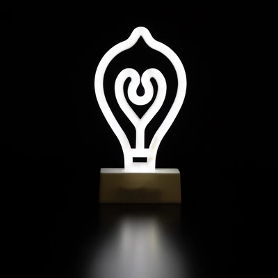 Northlight LED Bulb Neon Table Light - 8.5" 1 Northlight LED Bulb Neon Table Light - 8.5"