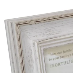 Northlight 4" X 6" Weathered Finish Photo Picture Frame - White -Home Decor GUEST bed95ecf c2fa 467d 871c 2ddc7575e202