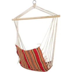 Northlight 21" X 34" Striped Hammock Chair With Padding And Wooden Bar - Red/Yellow 9 Northlight 21" X 34" Striped Hammock Chair With Padding And Wooden Bar - Red/Yellow -Home Decor GUEST c2d6bc4b 3920 46cd 8e68 26471295e236