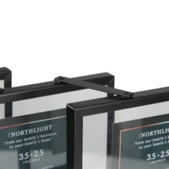 Northlight 20" Contemporary Collapsible Rectangular 4" X 6" Photo Picture Frame - Black -Home Decor GUEST c2e9bdb8 d4c4 4d2d 942a 9ab012f14208