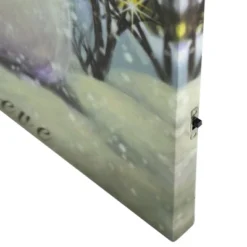 Northlight LED Lighted Snowman And Bird Friends Christmas Canvas Wall Art 15.75" X 11.75" -Home Decor GUEST c3821505 b06b 421a 8a28 bf0a4005e8ba