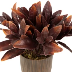 Northlight 8" Two-Tone Artificial Foliage Plant In A Textured Lined Pot 7 Northlight 8" Two-Tone Artificial Foliage Plant In A Textured Lined Pot -Home Decor GUEST c4b27a11 9ca3 4bc3 a206 0786d0d1c49e