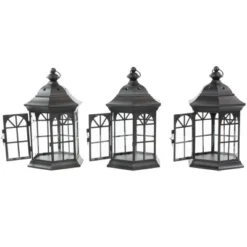 Northlight 71.5" Distressed Black Scroll Candle Lantern Tree -Home Decor GUEST c4f7d2b3 351c 47a0 af73 b8efb4b69d81