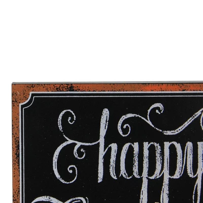 Northlight 14" Holiday Inspired Framed "Happy Thanksgiving" Chalkboard Wall Art 1 Northlight 14" Holiday Inspired Framed "Happy Thanksgiving" Chalkboard Wall Art