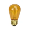 Northlight Pack Of 25 Incandescent S14 Amber Christmas Replacement Bulbs