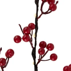 Northlight Lighted Berries Christmas Spray - 29" - Warm White -Home Decor GUEST cf308b29 5821 4341 b458 c23a0f374985