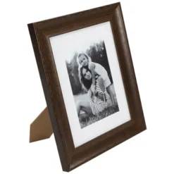 Northlight Wooden Picture Frames For 8" X 10" Photo - Dark Brown - Set Of 2 -Home Decor GUEST d0495f7e ebcb 45dc 9059 1f4e210d2c1f
