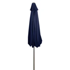 Northlight 9ft Outdoor Patio Market Umbrella With Hand Crank And Tilt, Navy Blue -Home Decor GUEST d05734ed 7345 4e5c 9202 b4a19d4e38fc