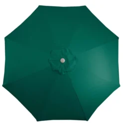 Northlight 9ft Outdoor Patio Market Umbrella With Hand Crank And Tilt, Hunter Green -Home Decor GUEST d459329a c93e 42d7 be11 370d0ea0d5d1
