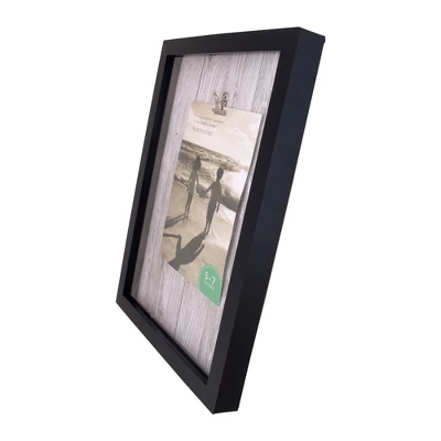 Northlight 12.5" Classical Rectangular 5" X 7" Photo Picture Frame With Clip - Black And White 3 Northlight 12.5" Classical Rectangular 5" X 7" Photo Picture Frame With Clip - Black And White - Image 3