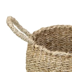 Northlight Set Of 3 Natural Beige Round Seagrass Table And Floor Baskets 6 Northlight Set Of 3 Natural Beige Round Seagrass Table And Floor Baskets -Home Decor GUEST d9c8fcce aa6b 4d61 9a81 0d4b167b5b29