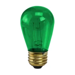 Northlight Pack Of 25 Incandescent S14 Green St Patrick's Day Replacement Bulbs