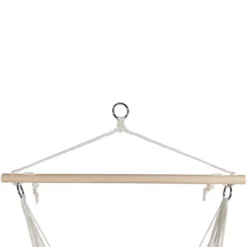 Northlight Hammock Chair With Wooden Bar - 37.25" X 33" - Cream -Home Decor GUEST dad72ff0 dcb8 4b71 abc0 bd2d41cb8e56