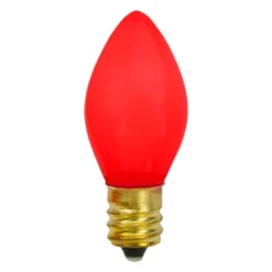 Northlight Set Of 4 Red Opaque C7 Christmas Replacement Bulbs - 2" -Home Decor GUEST db6b67f4 cd7c 4ae0 b145 7bb5f498e3c9