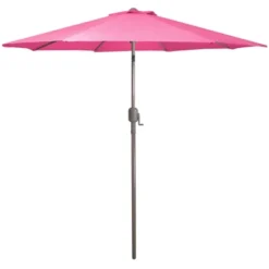 Northlight 9ft Outdoor Patio Market Umbrella With Hand Crank And Tilt, Pink 15 Northlight 9ft Outdoor Patio Market Umbrella With Hand Crank And Tilt, Pink -Home Decor GUEST df9a839e c638 4b2b aefa 0699a9317600