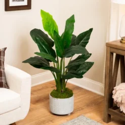 Northlight Potted Artificial Bird Of Paradise Plant - 43"