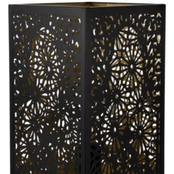 Northlight Floral Laser-Cut Iron Table Lamp - 11" - Black And Gold 7 Northlight Floral Laser-Cut Iron Table Lamp - 11" - Black And Gold -Home Decor GUEST e12ff75b e6cd 45bc aa3e 7bba5ea8d49a