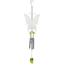 Northlight 15.75" Orange And Green Metal Butterfly Outdoor Garden Windchime -Home Decor GUEST e281d088 751d 47df 83c8 33280c70a676