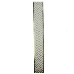Northlight Sparkling Gold Chevron Wired Christmas Craft Ribbon 2.5" X 10 Yards