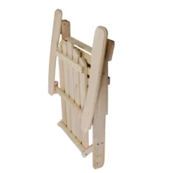 Northlight 36" Natural Brown Classic Folding Wooden Adirondack Chair -Home Decor GUEST e55b93fb f778 4413 a78d 93c452d1a68c