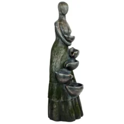 Northlight 39" Lighted Modern Faceless Woman Tiered Outdoor Garden Water Fountain 8 Northlight 39" Lighted Modern Faceless Woman Tiered Outdoor Garden Water Fountain -Home Decor GUEST ea2253e4 3804 41e3 a986 62e5e7973875