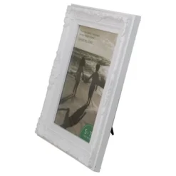 Northlight Victorian Style Rectangular Picture Frame - For 5" X 7" Photo - 8.5" - White -Home Decor GUEST ec1423b2 af40 4475 b423 afdce764aa34