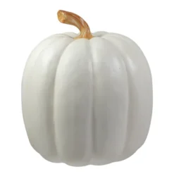 Northlight 8" White Pumpkin Autumn Harvest Tabletop Decoration -Home Decor GUEST ec3900bb cbcb 4bf0 8d00 5f448fa6dbb0