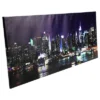 Northlight LED Lighted New York City Skyline Canvas Wall Art 15.75" X 39.25"