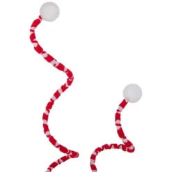 Northlight 24" Red And White Striped Candy Cane Curls Christmas Spray -Home Decor GUEST ef80a2c1 959e 41b0 ae16 f9ef5a3a05fb