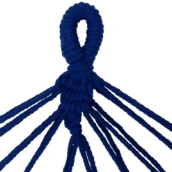 Northlight Hammock With Netted Fringe And Wooden Bars - 100" X 41" - Blue 13 Northlight Hammock With Netted Fringe And Wooden Bars - 100" X 41" - Blue -Home Decor GUEST efd89587 3af0 49fd a1cf 1be63af4ecc3