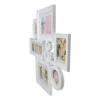 Northlight 27.75" White Multi-Size Collage Photo Picture Frame Wall Decoration