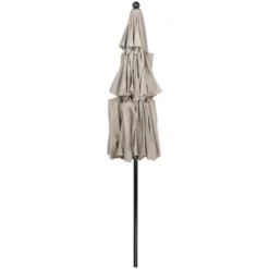Northlight 9.75ft Outdoor Patio Market Umbrella With Hand Crank And Tilt, Beige 6 Northlight 9.75ft Outdoor Patio Market Umbrella With Hand Crank And Tilt, Beige -Home Decor GUEST f56d9a17 06ec 4457 aecd bd91dcce7931