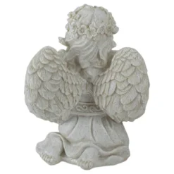 Northlight 6.75" Praying Angel With Cross Outdoor Garden Statue -Home Decor GUEST f76ccea8 28d2 44a2 8e83 411be99d81f5