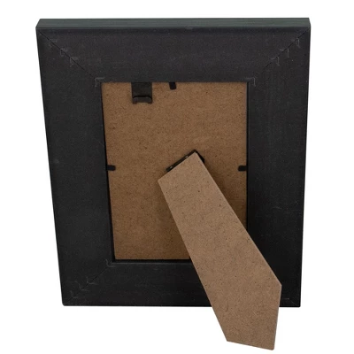 Northlight 9.25" Classical Rectangular 4" X 6" Photo Picture Frame - Gray And Black 5 Northlight 9.25" Classical Rectangular 4" X 6" Photo Picture Frame - Gray And Black - Image 5