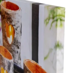 Northlight Gray And White LED Lighted Flickering Rustic Birch Candles Canvas Wall Art 12" X 12" 6 Northlight Gray And White LED Lighted Flickering Rustic Birch Candles Canvas Wall Art 12" X 12" -Home Decor GUEST f9da2ce5 f7f1 4893 b6b4 357d1438f3b7