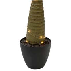 Northlight 38" LED Lighted Potted Artificial Palm Plant -Home Decor GUEST fa40ec35 f037 4f1c ada6 62cad369efa5