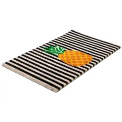 Northlight Ivory And Orange Pineapple Striped Natural Coir Outdoor Doormat 18" X 30" 8 Northlight Ivory And Orange Pineapple Striped Natural Coir Outdoor Doormat 18" X 30" -Home Decor GUEST fb8b3f09 02d5 4548 9a3a e3599afe0d31