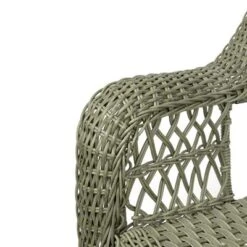 Northlight 4-Piece West Bay Driftwood Resin Wicker Outdoor Patio Conversation Set -Home Decor GUEST fc185f07 ce7c 41ab b889 9943bc8742bd