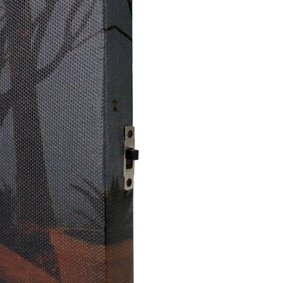 Northlight LED Lighted Tiki Hut Relaxation Scene Canvas Wall Art 23.5" 4 Northlight LED Lighted Tiki Hut Relaxation Scene Canvas Wall Art 23.5" - Image 4