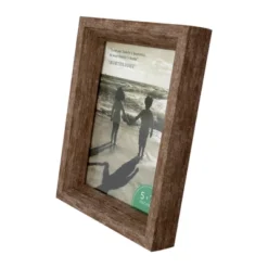 Northlight Rectangular Wooden Picture Frame - For A 5" X 7" Photo - 8.5" - Brown -Home Decor GUEST ff6421d8 7752 43f3 a4c6 084471d67de3