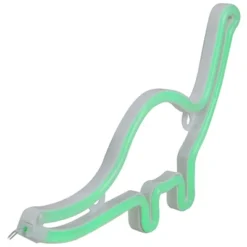 Northlight 12" Green Brontosaurus LED Lighted Neon Dinosaur Silhouette -Home Decor GUEST ff7e9729 259c 4345 807d e0af0fbbb108